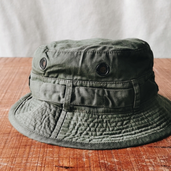 Green Bucket Hat - Picture 2 of 4
